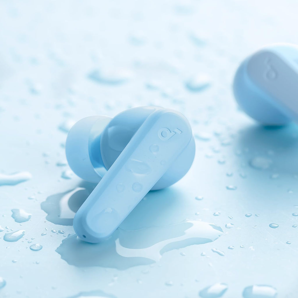 Soundcore by Anker P20i True Wireless Earbuds, soundcore P20i earbuds, true wireless earbuds, Bluetooth earbuds, bass earbuds, IPX5 waterproof earbuds, wireless earphones, in-ear headphones, AI call earbuds